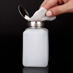 Помпа-дозатор з металевою кришкою 200мл (Колір випадковий) ___KRY055/072 (1579)