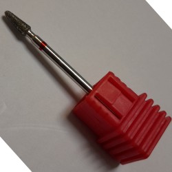 Алмазная Конусовидная Фреза 8х3 мм Мелкой Абразивности №42F ___KRY016/021 (318)