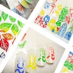 СИНЯЯ краска для стемпинга 8ML ___ФУРМАН (309)